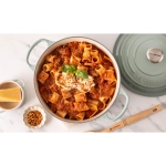 Brytfanna żeliwna Le Creuset 24 cm Morski niebieski - Sea salt blue