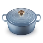 Brytfanna żeliwna Le Creuset 24 cm Chabrowa - Chambray