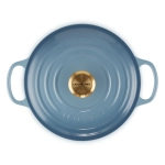 Brytfanna żeliwna Le Creuset 24 cm Chabrowa - Chambray