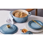Brytfanna żeliwna Le Creuset 24 cm Chabrowa - Chambray