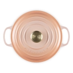 Brytfanna żeliwna Le Creuset 24 cm Brzoskwiniowa - Peachy