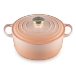 Brytfanna żeliwna Le Creuset 24 cm Brzoskwiniowa - Peachy