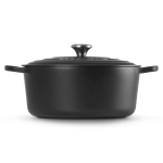 Brytfanna żeliwna Le Creuset 24 cm Czarny mat - Black matt