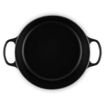Brytfanna żeliwna Le Creuset 24 cm Czarny mat - Black matt