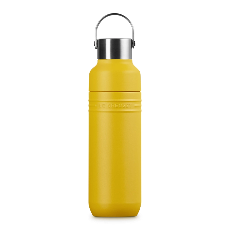 Butelka na wodę Le Creuset 500 ml Żółta - Nectar yellow