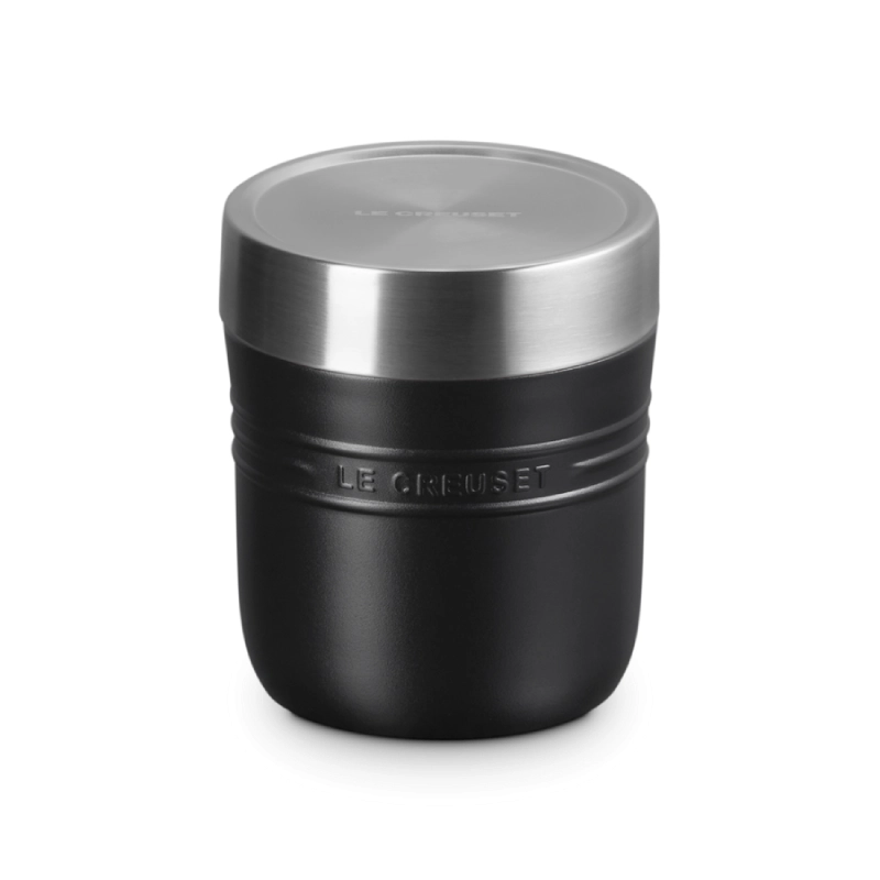 Pojemnik na żywność Le Creuset 500 ml Czarny mat - Black matt