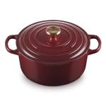 Brytfanna żeliwna Le Creuset 22 cm Karmazynowa - Garnet