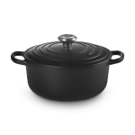 Brytfanna żeliwna Le Creuset 20 cm Czarny mat - Black matt