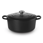 Brytfanna żeliwna Le Creuset 28 cm Czarny mat - Black matt