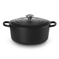 Brytfanna żeliwna Le Creuset 28 cm Czarny mat - Black matt