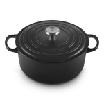 Brytfanna żeliwna Le Creuset 28 cm Czarny mat - Black matt