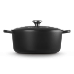 Brytfanna żeliwna Le Creuset 28 cm Czarny mat - Black matt