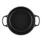 Brytfanna żeliwna Le Creuset 28 cm Czarny mat - Black matt