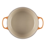 Brytfanna żeliwna Le Creuset 28 cm Podpalana czerwień - Flaming red