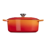 Brytfanna żeliwna owalna Le Creuset 29 cm Podpalana czerwień - Flaming red