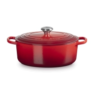 Brytfanna żeliwna owalna Le Creuset 29 cm Wiśniowa - Cherry red