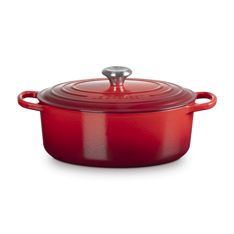 Brytfanna żeliwna owalna Le Creuset 29 cm Czerwona - Red