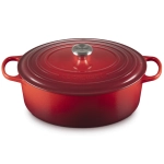 Brytfanna żeliwna owalna Le Creuset 33 cm Wiśniowa - Cherry red