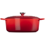 Brytfanna żeliwna owalna Le Creuset 33 cm Wiśniowa - Cherry red