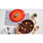 Brytfanna żeliwna owalna Le Creuset 33 cm Wiśniowa - Cherry red