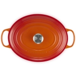 Brytfanna żeliwna owalna Le Creuset 33 cm Płomienna czerwień - Flaming red