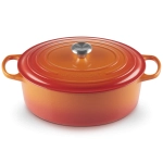Brytfanna żeliwna owalna Le Creuset 33 cm Płomienna czerwień - Flaming red