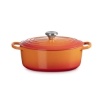 Brytfanna żeliwna owalna Le Creuset 27 cm Płomienna czerwień - Flaming red