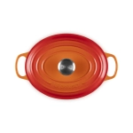 Brytfanna żeliwna owalna Le Creuset 27 cm Płomienna czerwień - Flaming red