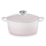 Brytfanna żeliwna Le Creuset 24 cm Różowa - Shell pink