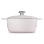 Brytfanna żeliwna Le Creuset 24 cm Różowa - Shell pink