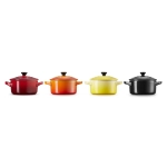 Naczynie z kamionki mini Le Creuset 4 szt. Wielokolorowe - Multicolor
