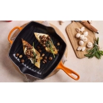 Patelnia grillowa Le Creuset 26 cm Płomienna czerwień - Flaming red