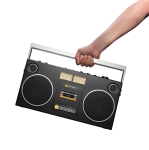 Odtwarzacz muzyki We Are Rewind Blaster Curtis GB‑001 Cassette Boombox Czarny - Black