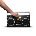 Odtwarzacz muzyki We Are Rewind Blaster Curtis GB‑001 Cassette Boombox Czarny - Black