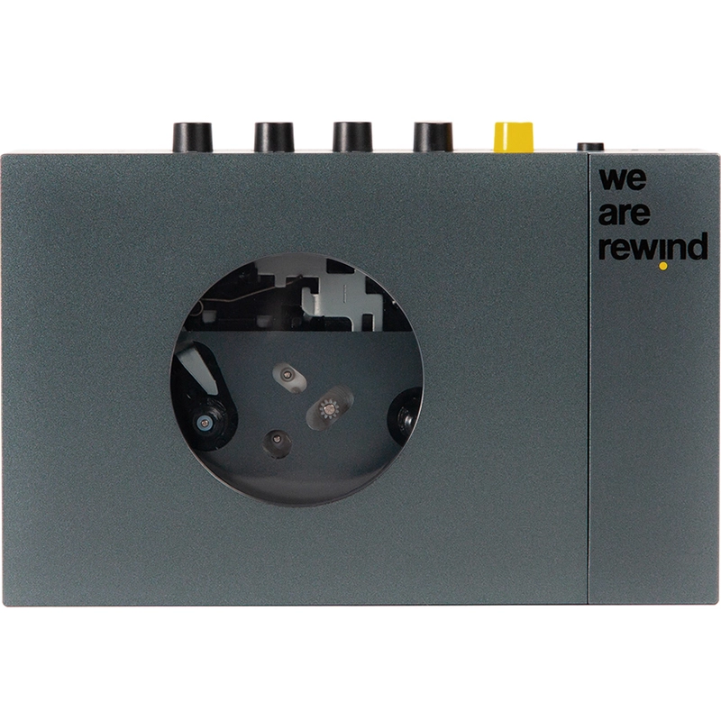 Odtwarzacz kaset We Are Rewind Portable Cassette Player Keith Bluetooth Czarny - Black