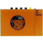 Odtwarzacz kaset We Are Rewind Portable Cassette Player Serge Bluetooth Pomarańczowy - Orange