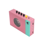 Odtwarzacz kaset We Are Rewind Portable Cassette Player Edith Bluetooth Różowy - Pink
