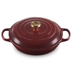 Garnek żeliwny Gourmet Le Creuset 30 cm Karmazynowy - Garnet