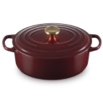 Brytfanna żeliwna owalna Le Creuset 29 cm Karmazynowa - Garnet