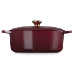 Brytfanna żeliwna owalna Le Creuset 29 cm Karmazynowa - Garnet