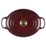 Brytfanna żeliwna owalna Le Creuset 29 cm Karmazynowa - Garnet