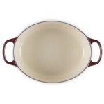 Brytfanna żeliwna owalna Le Creuset 29 cm Karmazynowa - Garnet