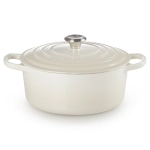 Brytfanna żeliwna Le Creuset 26 cm Kremowa - Meringue creme