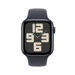 Apple Watch SE (2024) GPS + Cellular 44mm koperta aluminiowa Midnight + pasek Midnight Sport Band M/L