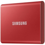 Dysk przenośny Samsung Portable SSD T7 USB 3.2 2 TB czerwony