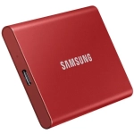 Dysk przenośny Samsung Portable SSD T7 USB 3.2 2 TB czerwony