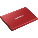 Dysk przenośny Samsung Portable SSD T7 USB 3.2 2 TB czerwony