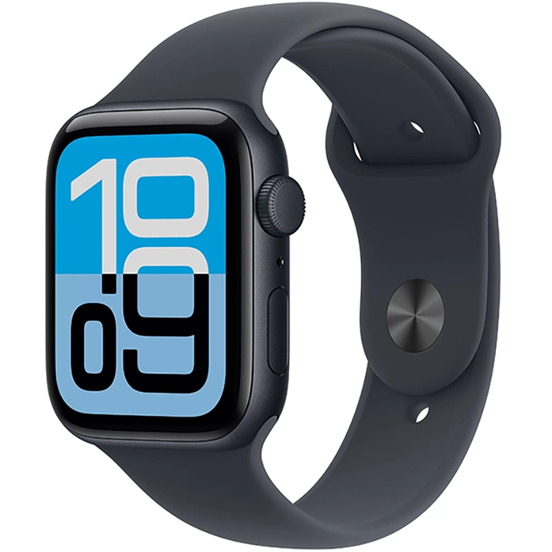 Apple Watch SE 3 (2025) GPS 40mm koperta aluminiowa Midnight + pasek Midnight Sport Band S/M