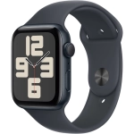 Apple Watch SE (2024) GPS 44mm koperta aluminiowa Midnight + pasek Sport Band S/M Midnight