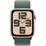 Apple Watch SE (2024) GPS 44mm koperta aluminiowa Starlight + pasek Sport Loop